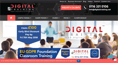 Desktop Screenshot of digitaltraining.net